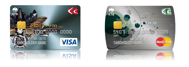 KTC Visa Platinum vs KTC Titanium MasterCard 
